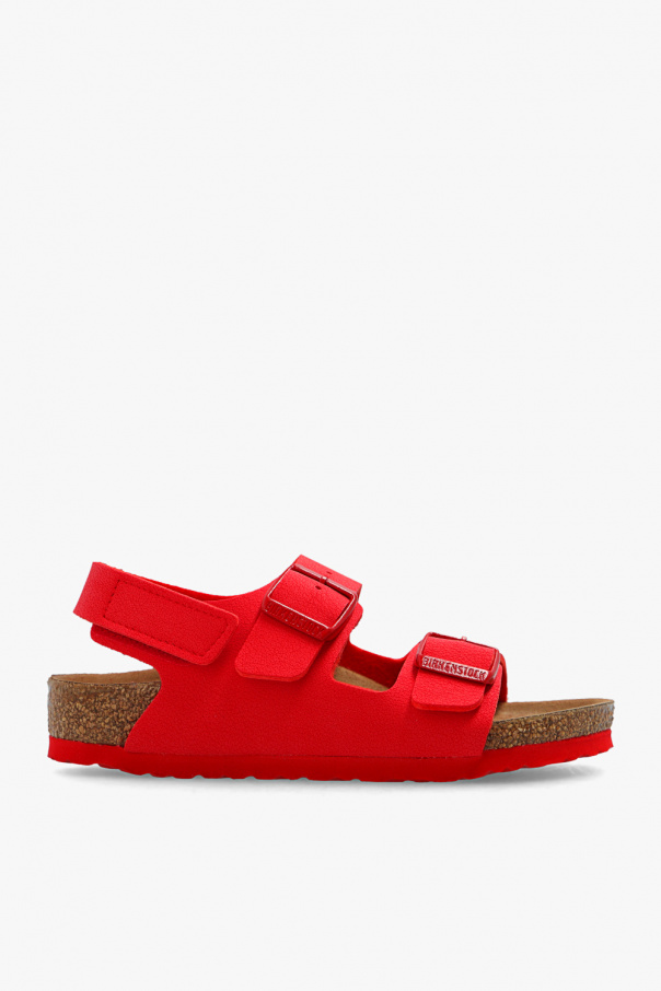 Red white and blue hot sale birkenstocks